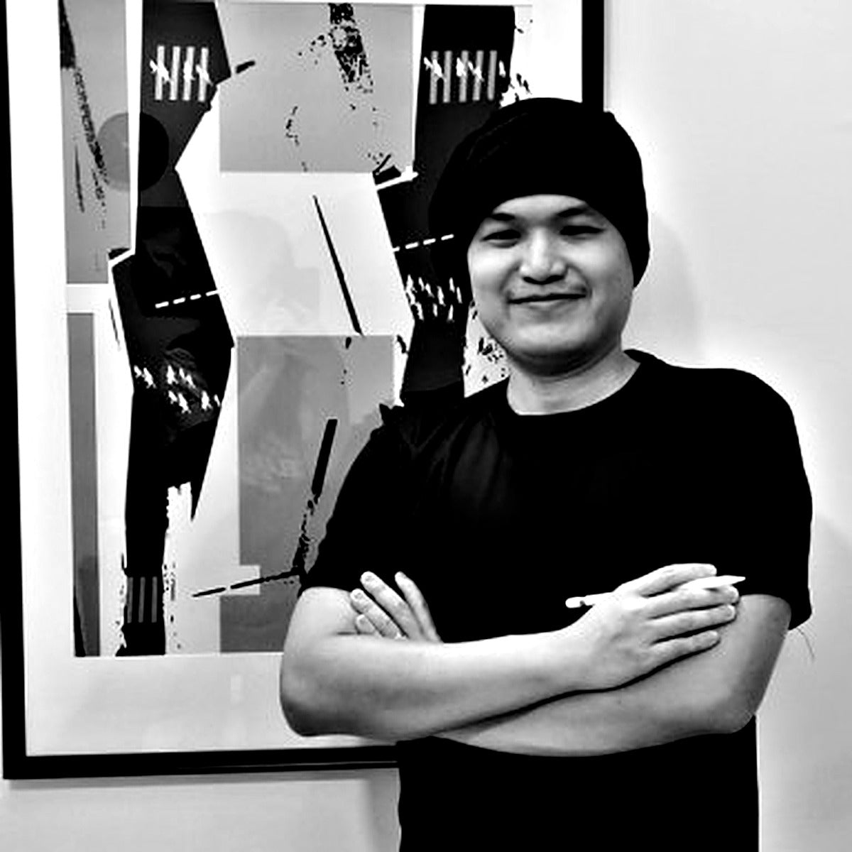 Portrait of illustrator Dean Ng