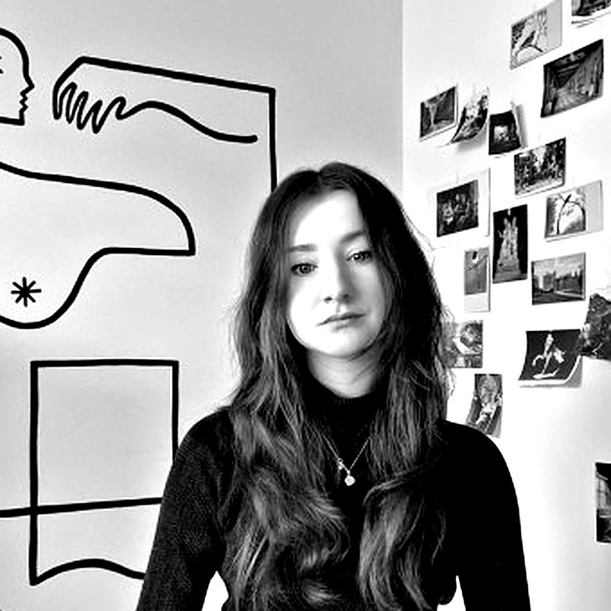Portrait of illustrator Kit Agar