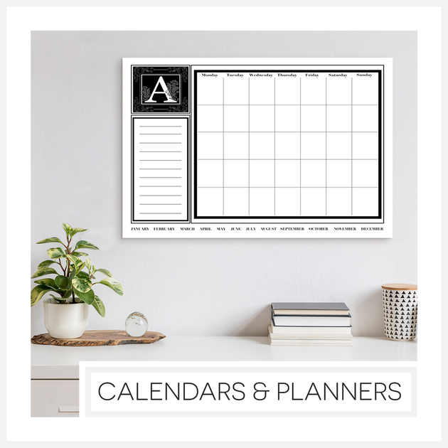 Navajo Dry Erase Monthly Calendar on ArtPlexi – Ready2HangArt