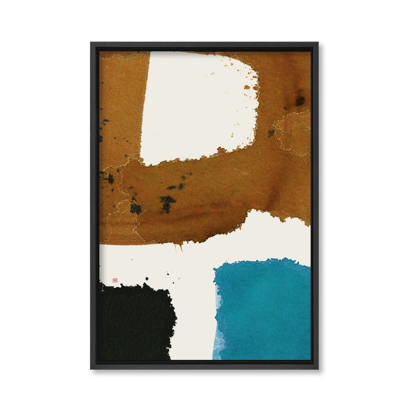 "Off Track" Framed Canvas Wall Art