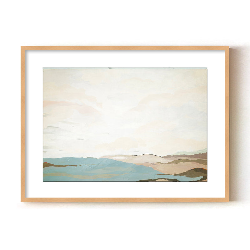 "Costa Modscape IV" Framed Matted Print Wall Art by ChiChi Décor