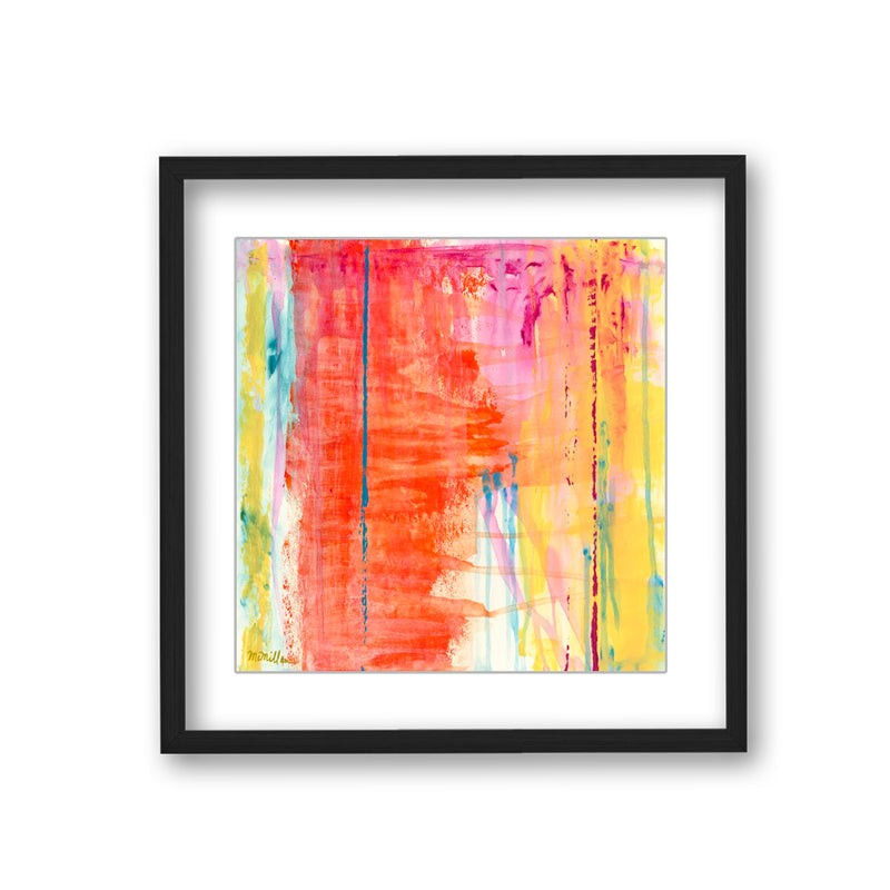 "Translucent Color" Framed Matted Print Wall Art