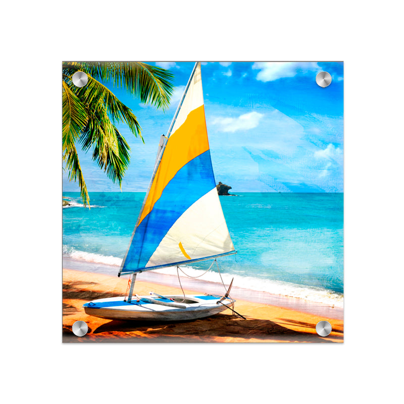 "Off to Sea II" Acrylic Wall Art