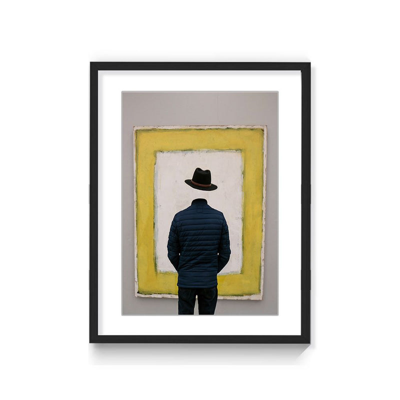 "Nothing too see" Framed Matted Print Wall Art