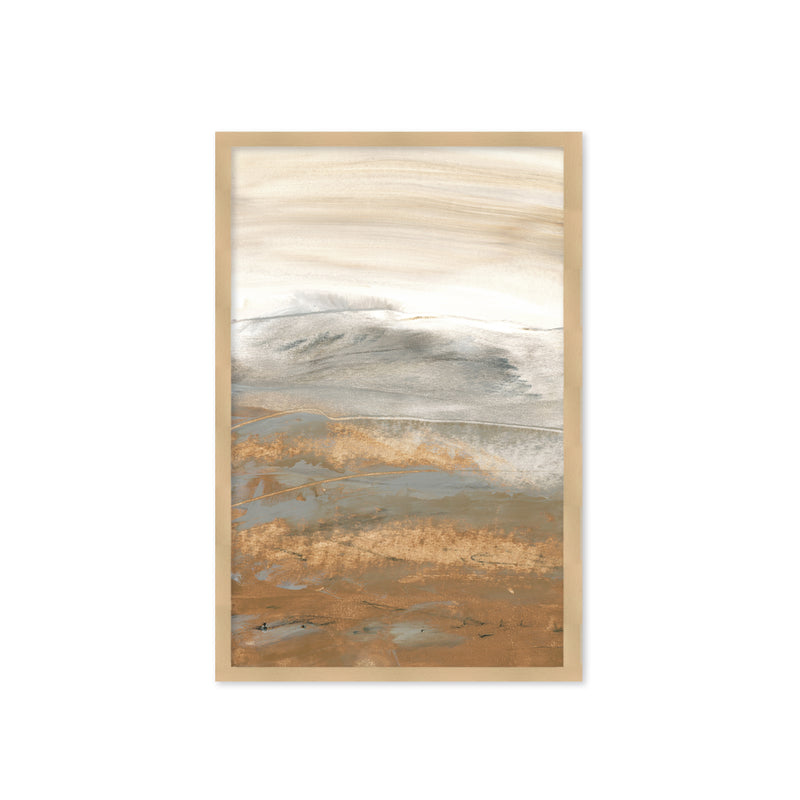 "Desert Landscape" Framed Textured Wall Art