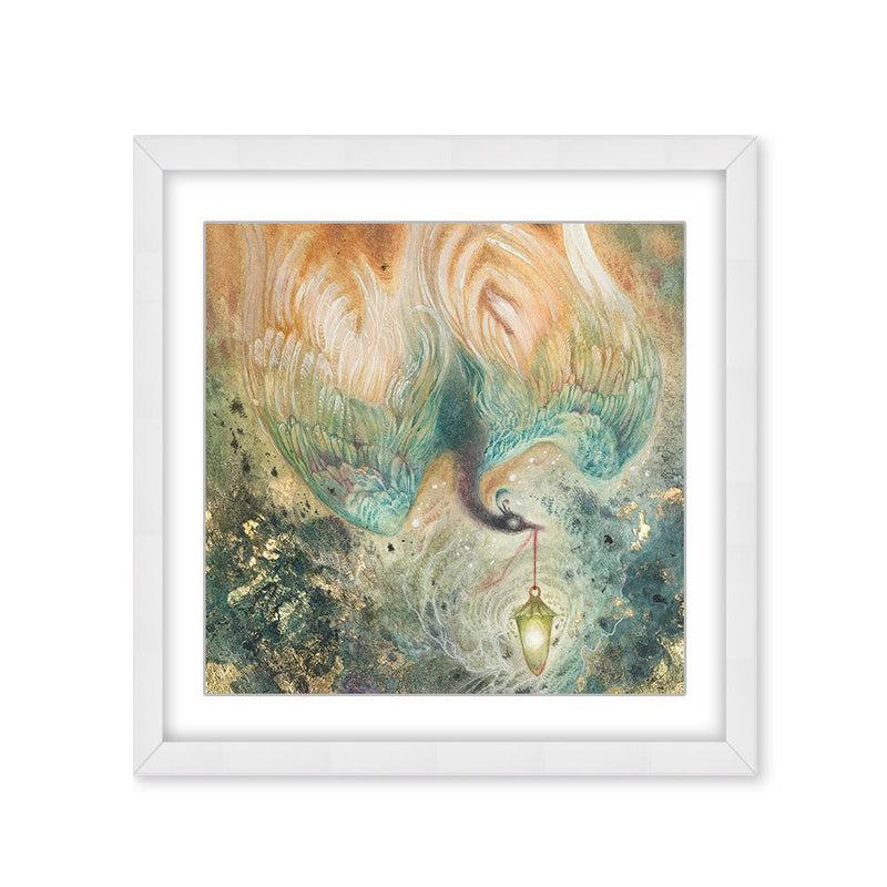 "Lighting the Path" Framed Matted Print Wall Art