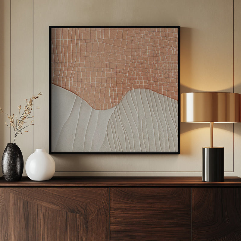 "Feeling I" Framed Canvas Wall Art by Alma Studio