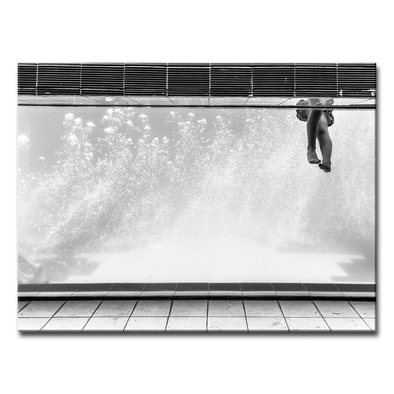 Bubbles' Wrapped Canvas Wall Art