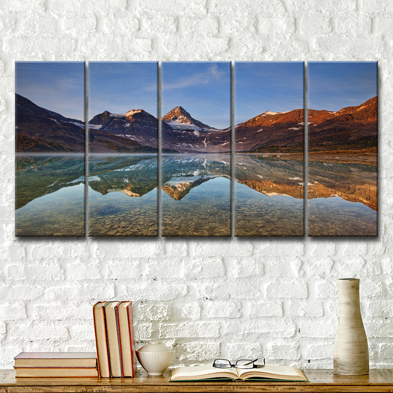 Magog Lake' 5 Piece Wrapped Canvas Wall Art Set