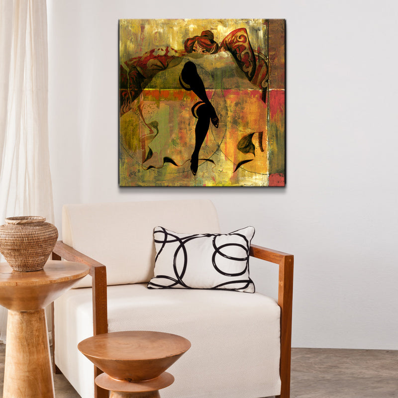 Le Frou-Frou' Wrapped Canvas Wall Art