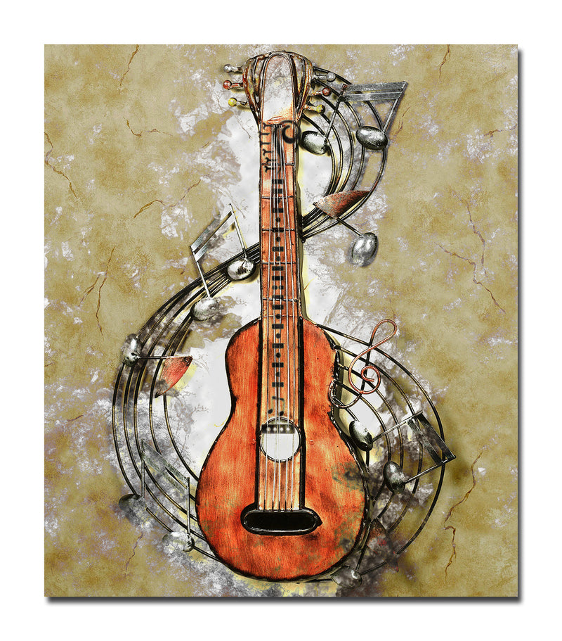 Muzik XVII' Wrapped Canvas Wall Art