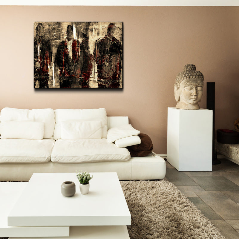 Musical Trio' Wrapped Canvas Wall Art