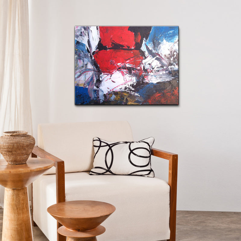 'Abstract' Wrapped Canvas Wall Art