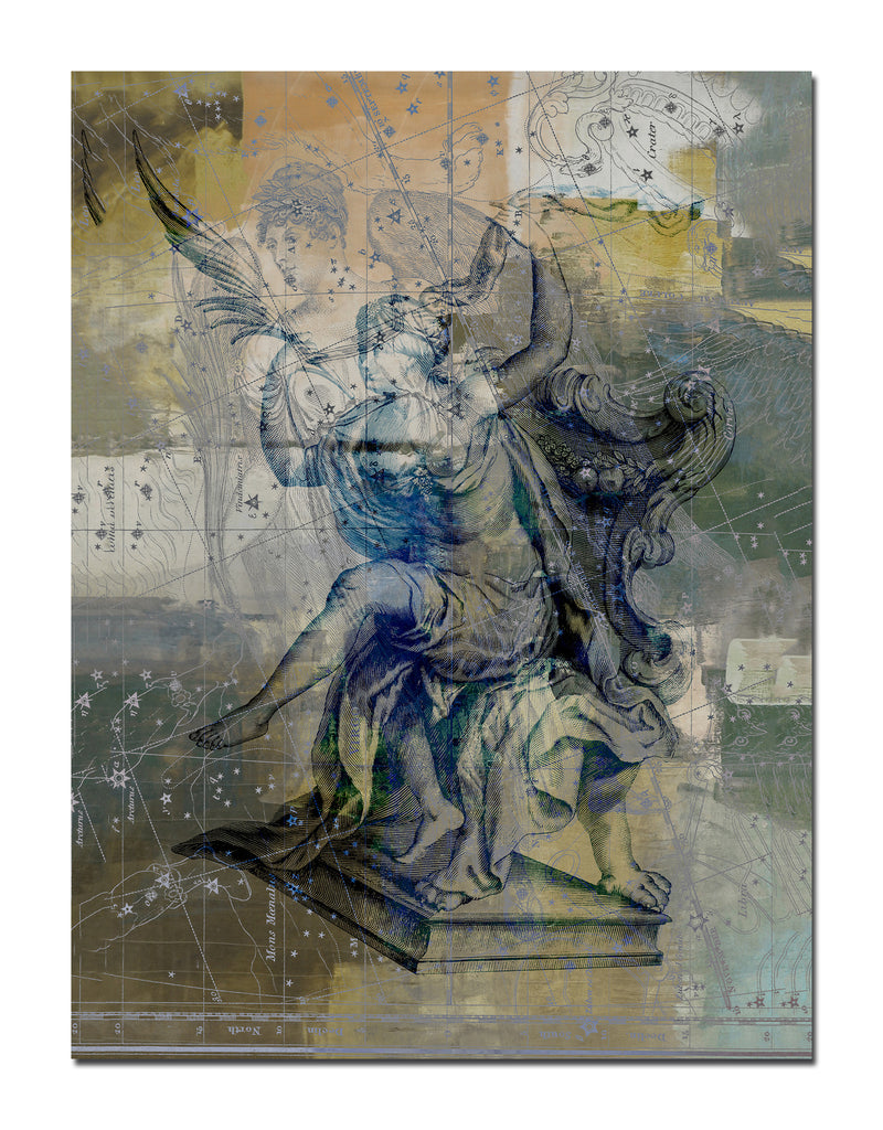 Zodiac Study: Virgo' Wrapped Canvas Wall Art