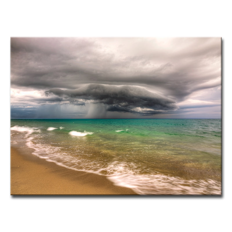 Looming Fury' Wrapped Canvas Wall Art
