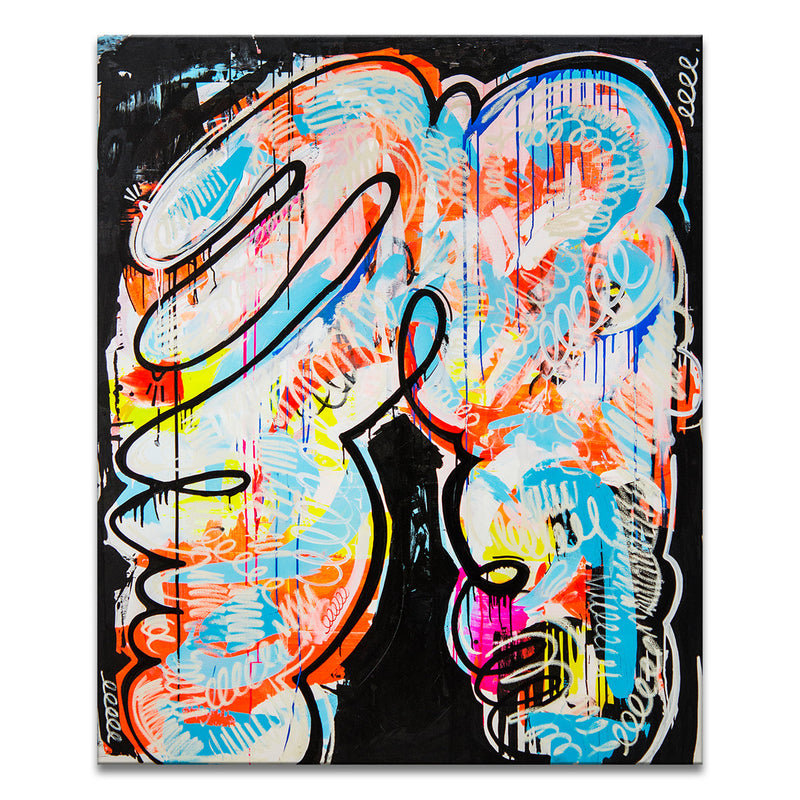 One of a Kind Original 'Love Your Body' by Alejandra Linares