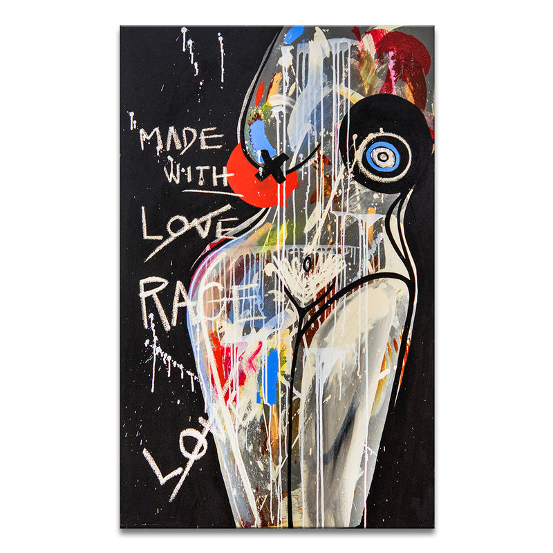 One of a Kind Original 'Made with Love' by Alejandra Linares