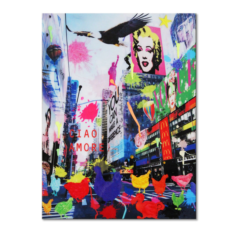 One of a Kind Original 'Chicken or Eagle #2' by PositivityAry