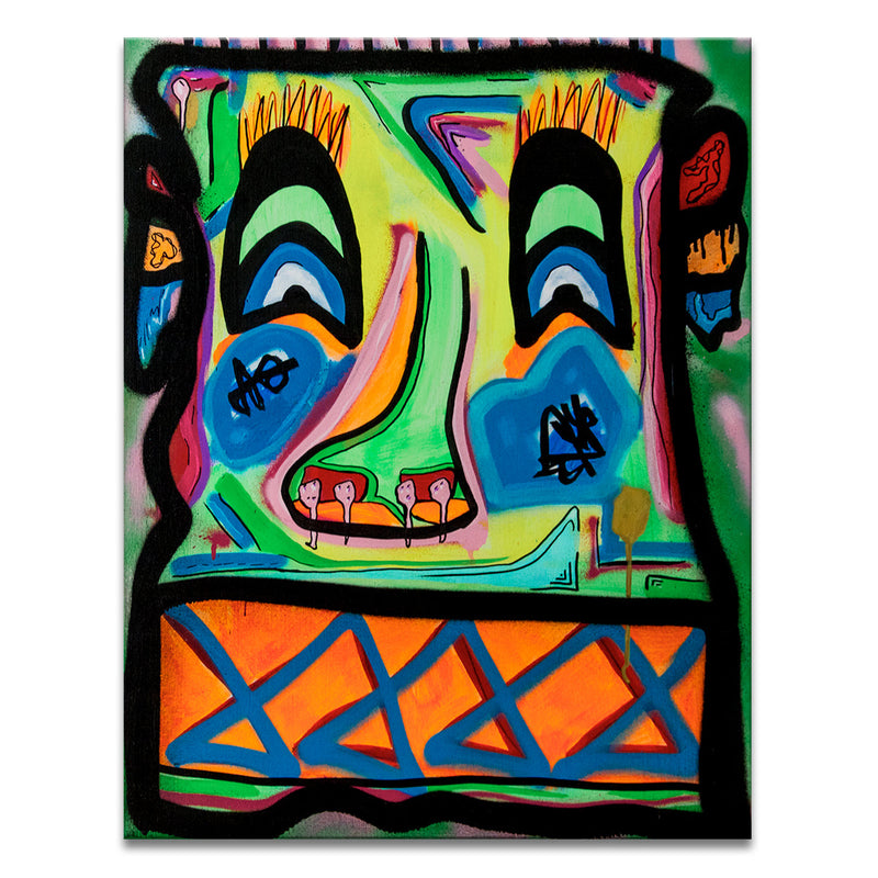 One of a Kind Original 'Untitled III' by Big Bear