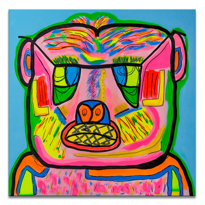 One of a Kind Original 'Untitled VI' by Big Bear