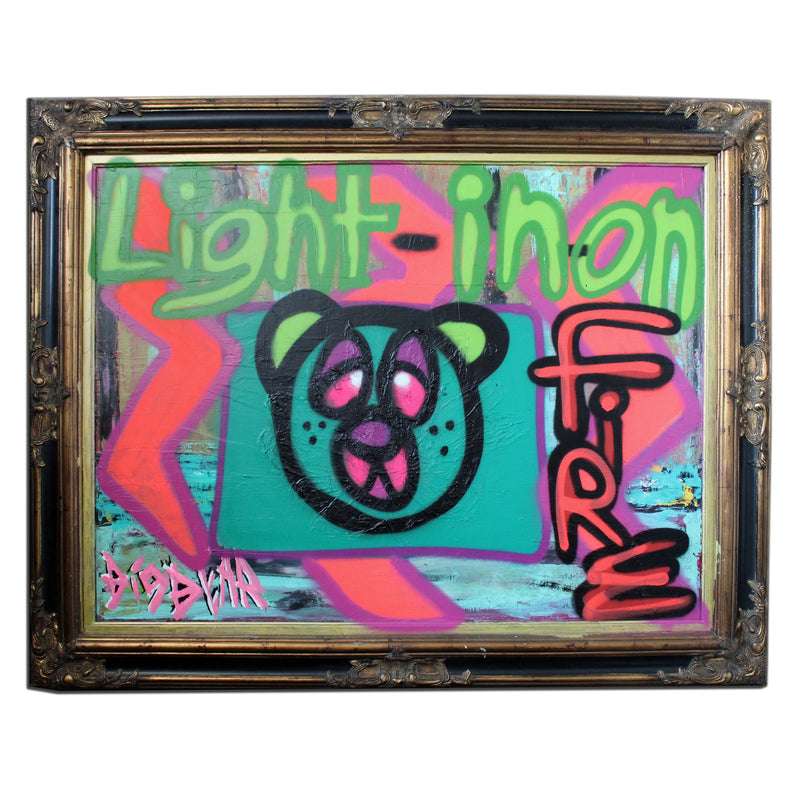 One of a Kind Original 'Untitled XV' by Big Bear