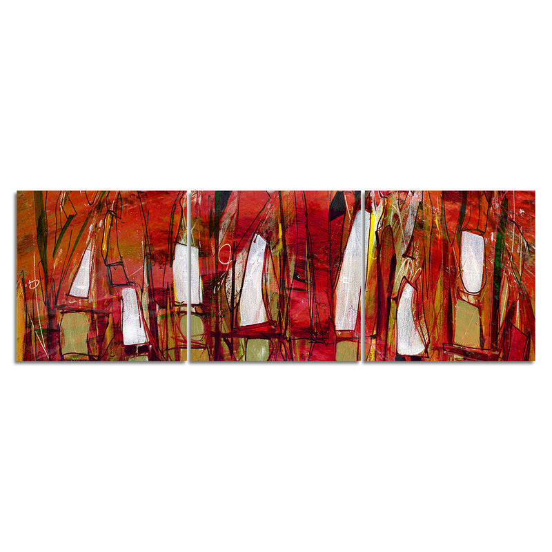 Bueno Exchange XXXVII' 2 Piece Wrapped Canvas Wall Art Set - Ready2HangArt