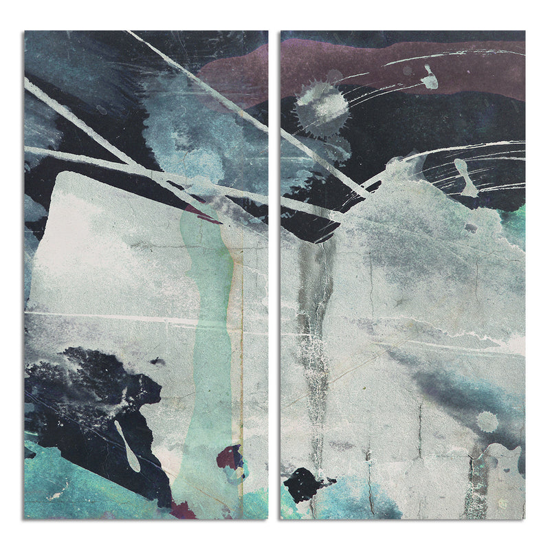 Bueno Exchange XLIV' 2 Piece Wrapped Canvas Wall Art Set - Ready2HangArt