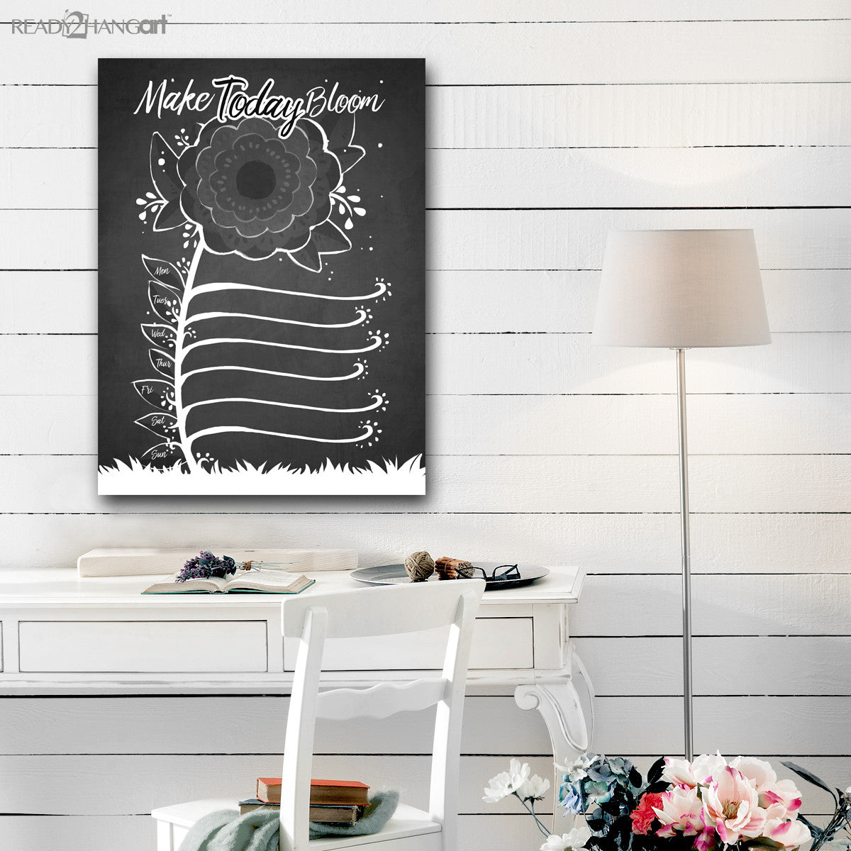 Pretty Dry Erase Weekly Calendar on ArtPlexi Ready2HangArt