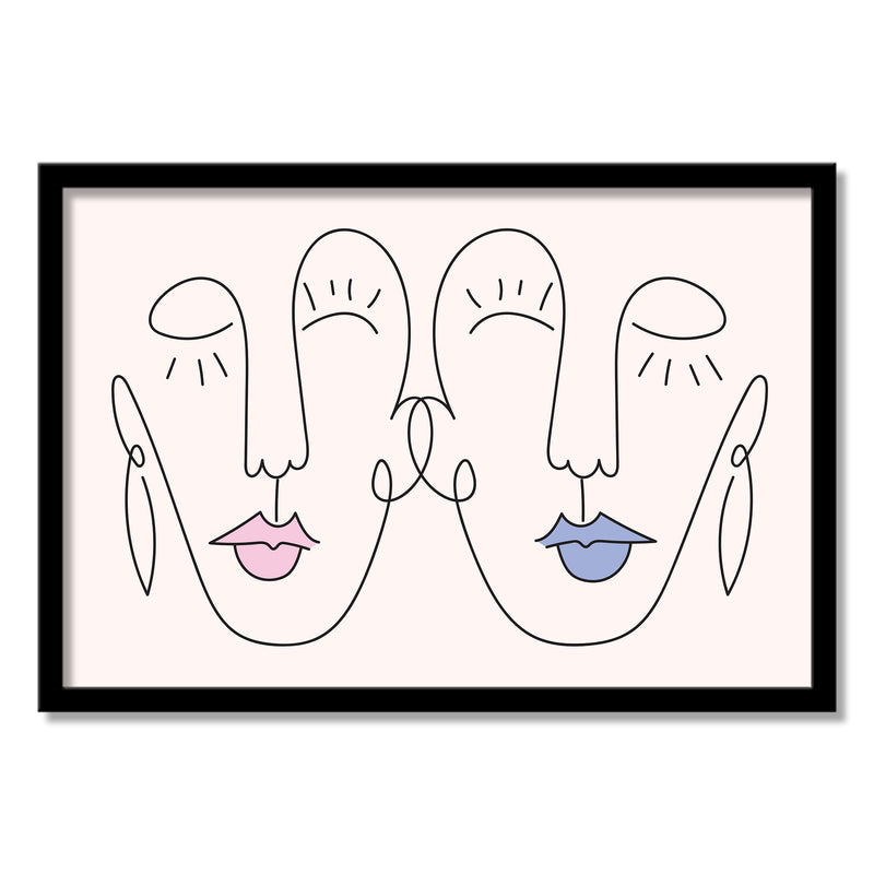 'Joie Contour II' Wall Art