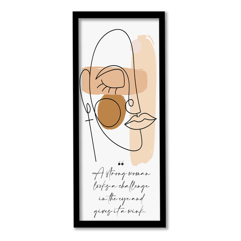 'Mur Contour I' Wall Art