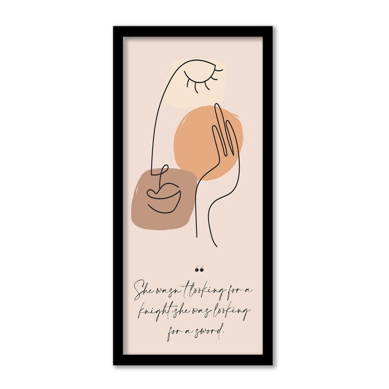 'Mur Contour VI'  Wall Art