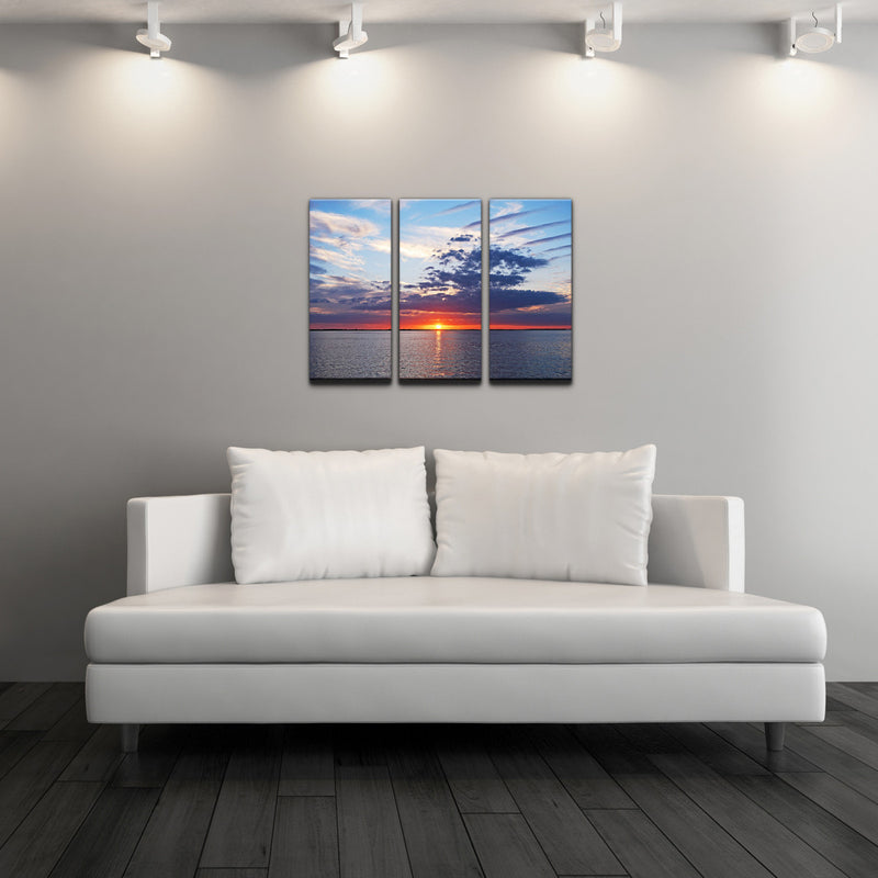 Sunset' Acrylic Art 3-piece Set