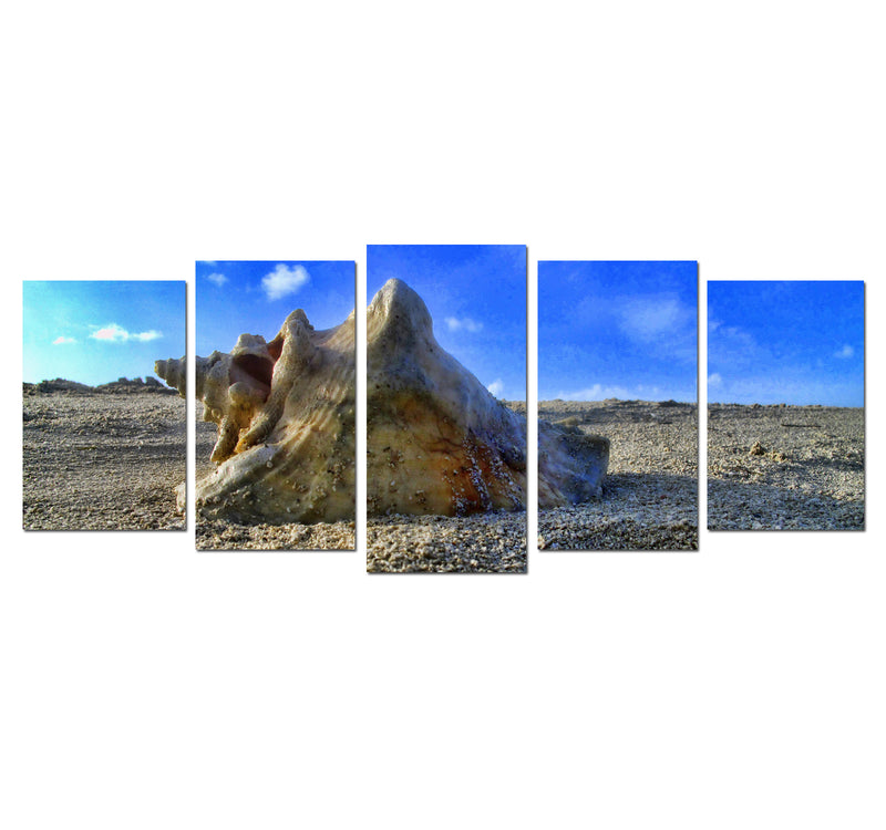 'Sunset' 5-Piece Wrapped Canvas Wall Art Set