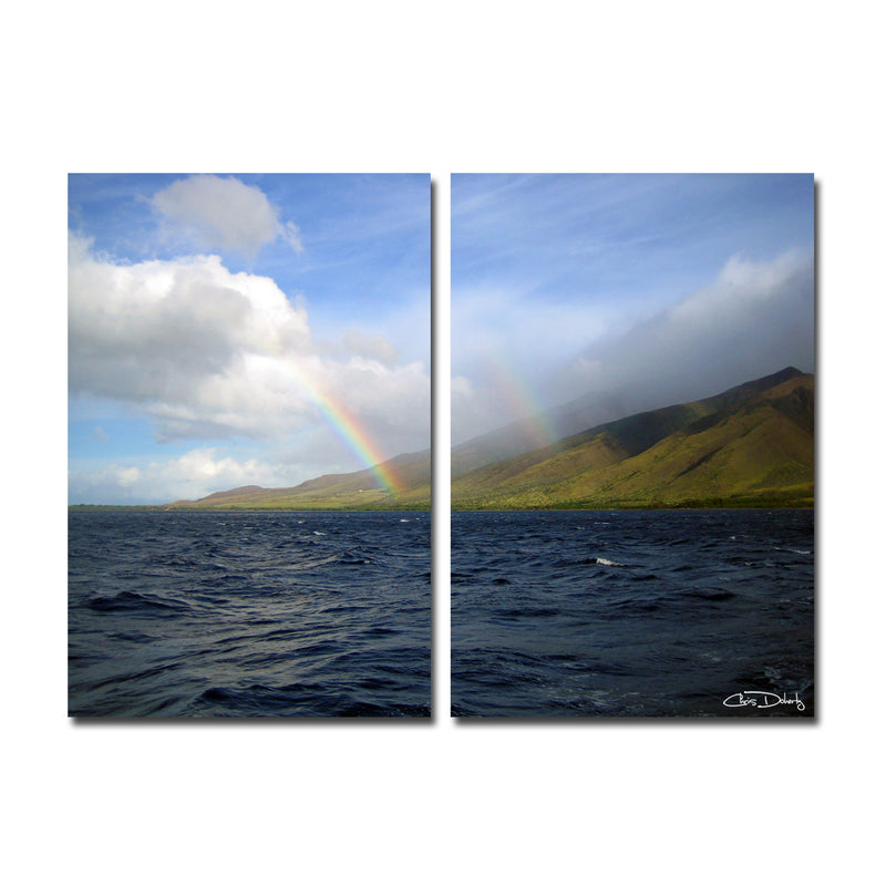 'Over the Rainbow' 2-Piece Canvas Wall Art Set