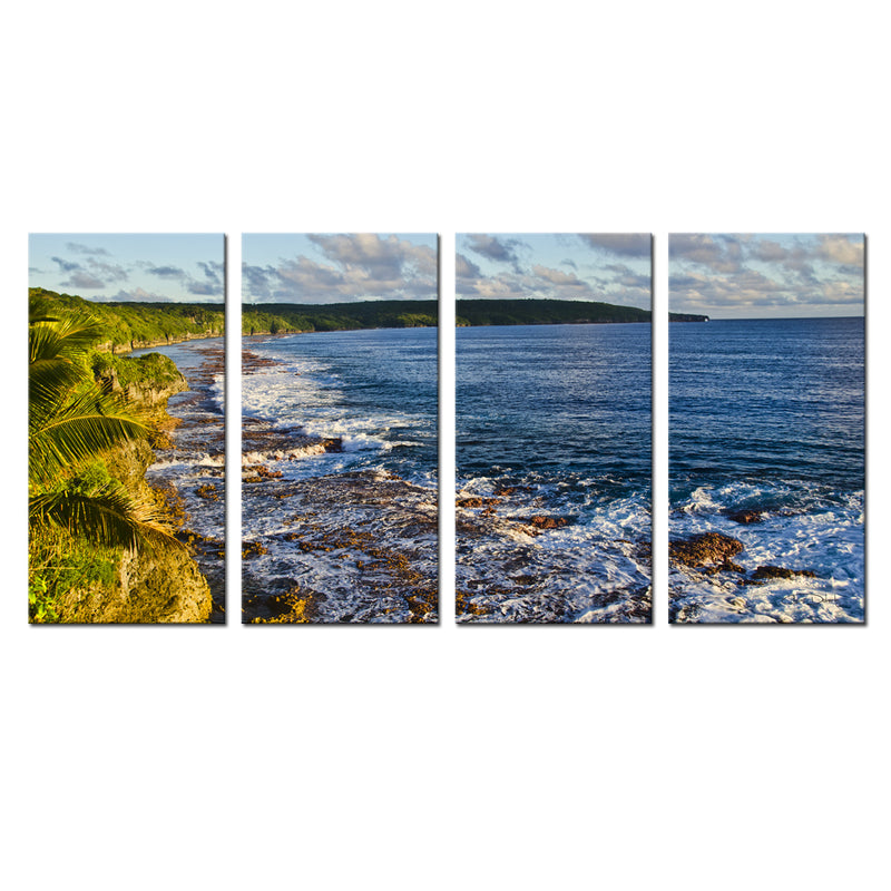 'Breakaway' 4-Piece Wrapped Canvas Wall Art Set - Ready2HangArt