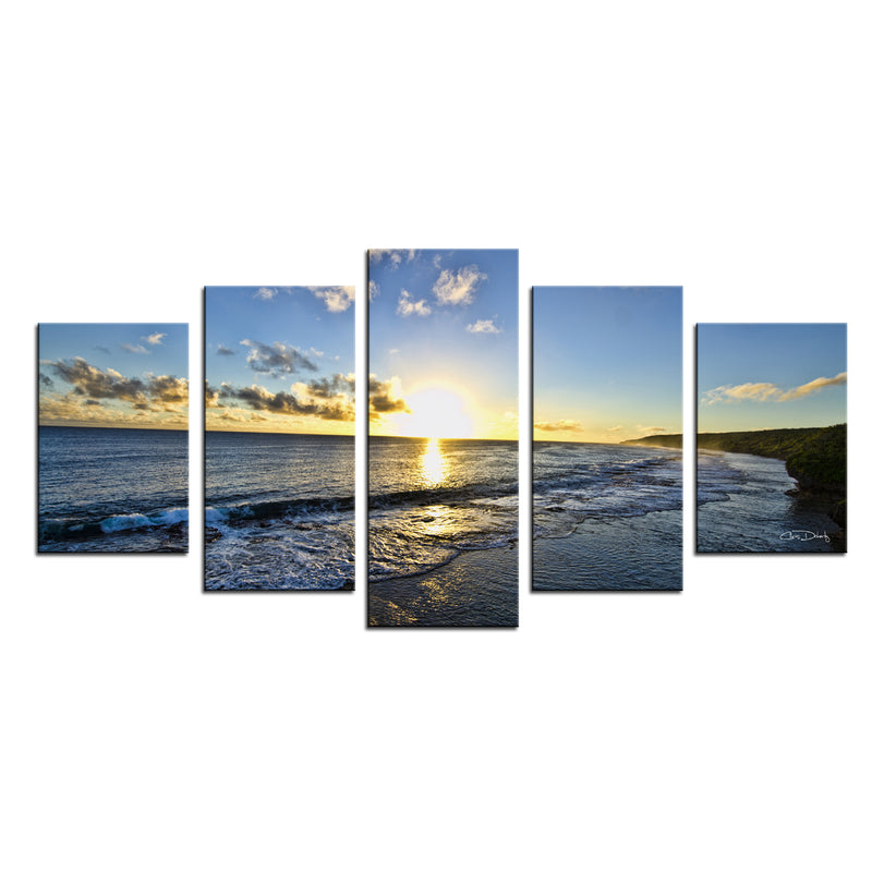 'Day Break' Wrapped Canvas Wall Art Set - Ready2HangArt