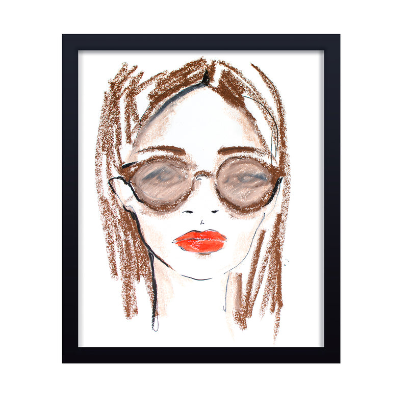 'Amanda' Framed Print Wall Art