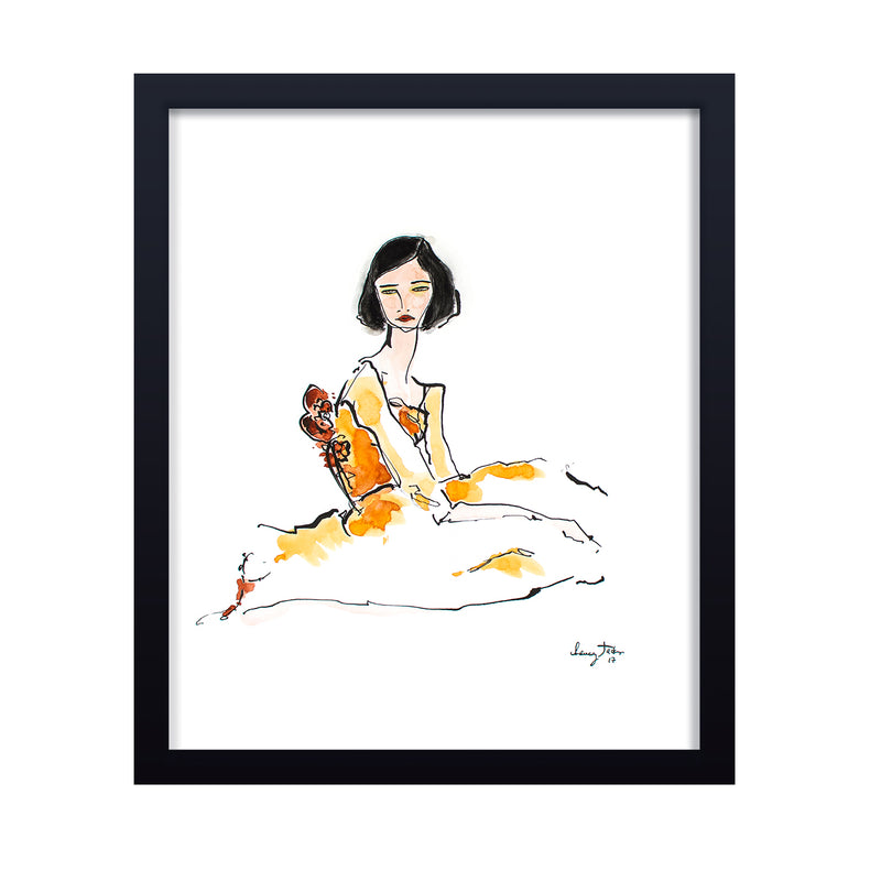 'Flora' Framed Print Wall Art