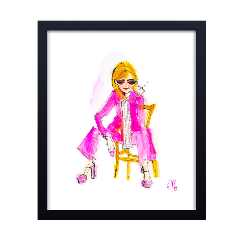 'The Agent' Framed Print Wall Art