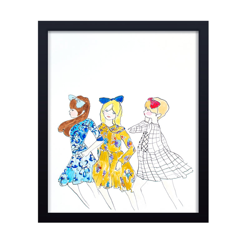 'The Young Ones' Framed Print Wall Art