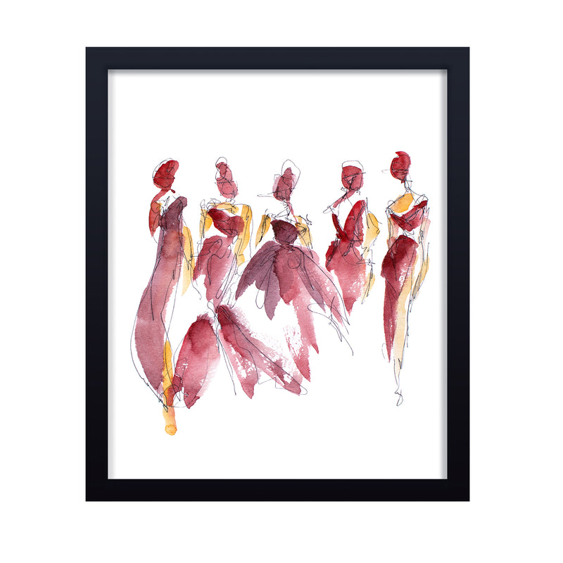 'Organza' Framed Print Wall Art