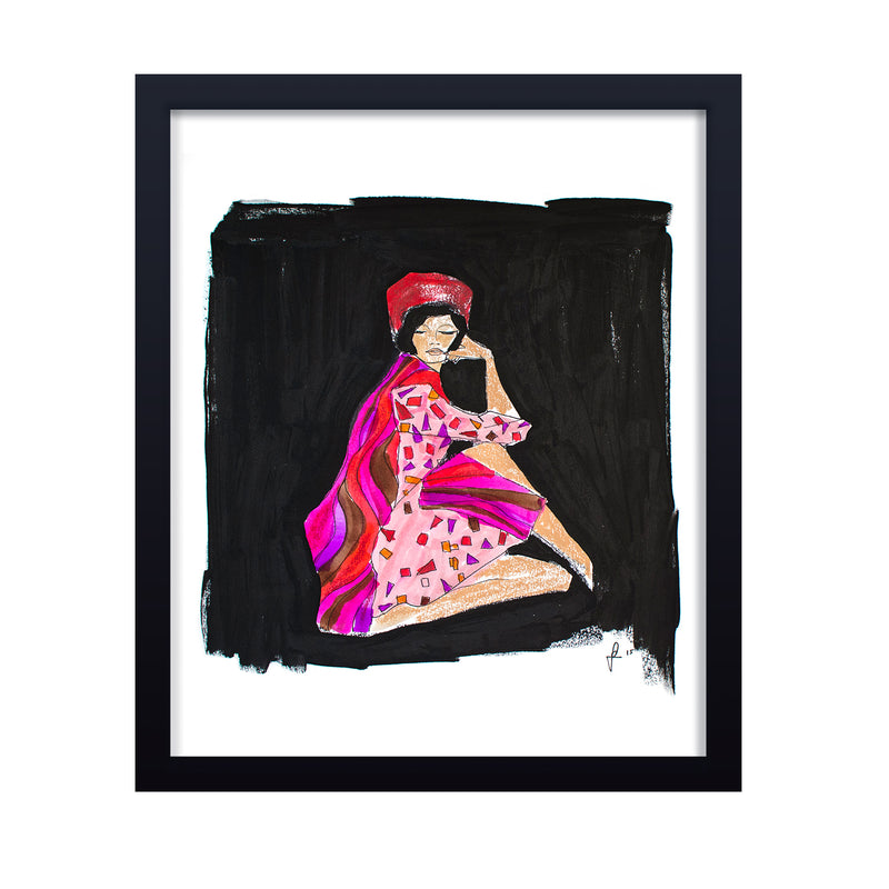 'Forquet' Framed Print Wall Art