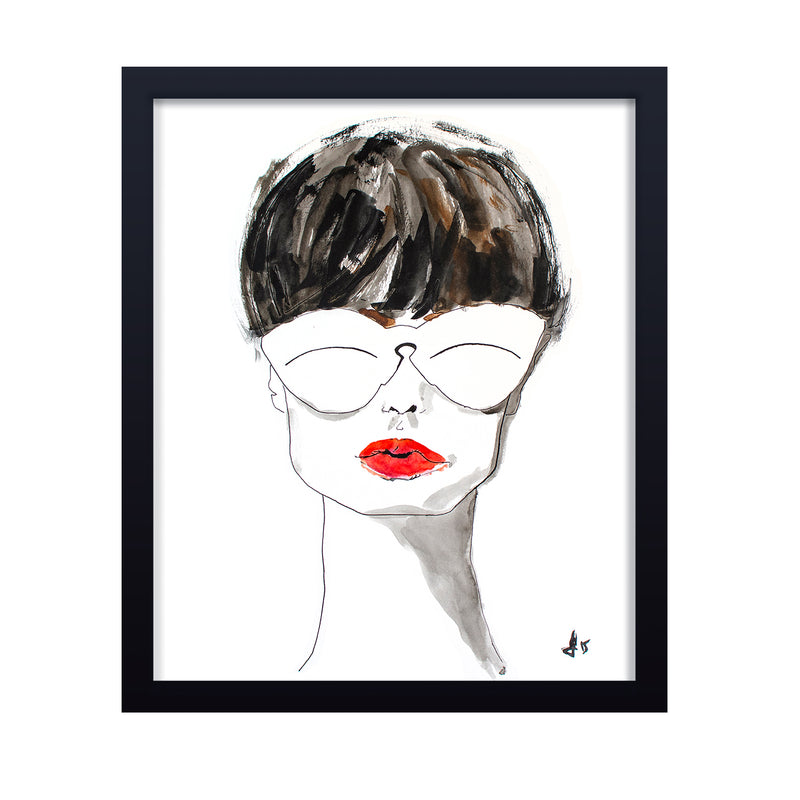 'Courreges' Framed Print Wall Art