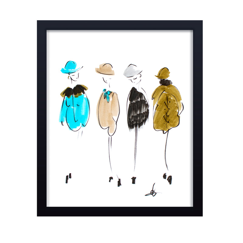'I Heard' Framed Print Wall Art