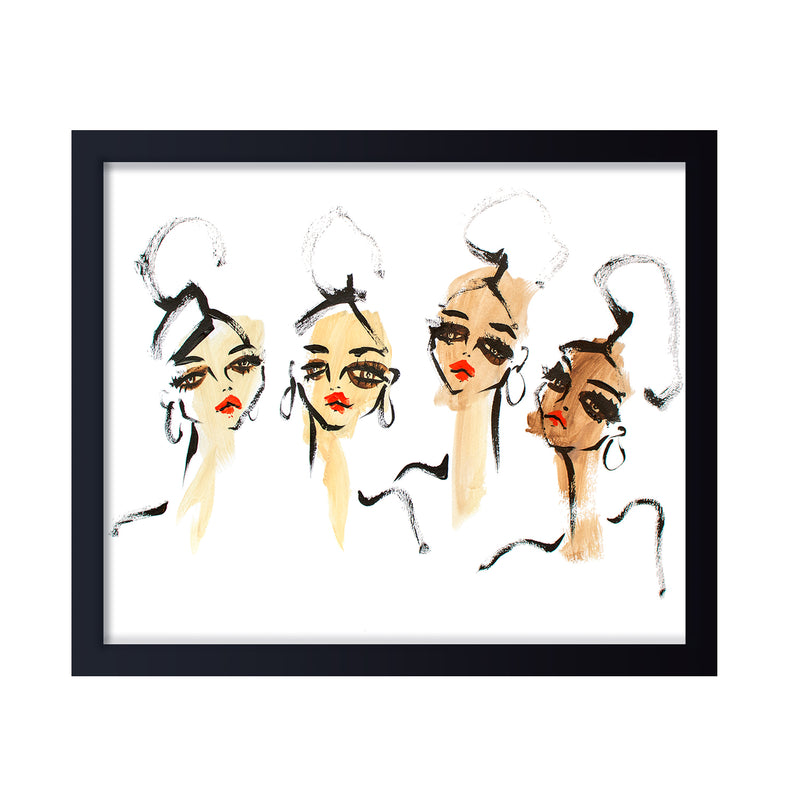 'Vogue' Framed Print Wall Art