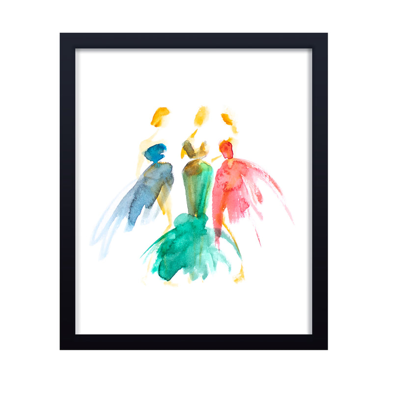 'The Gala' Framed Print Wall Art