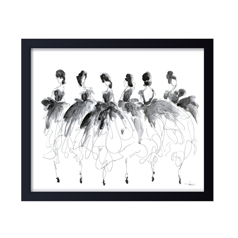 'Cancan No.3' Framed Print Wall Art