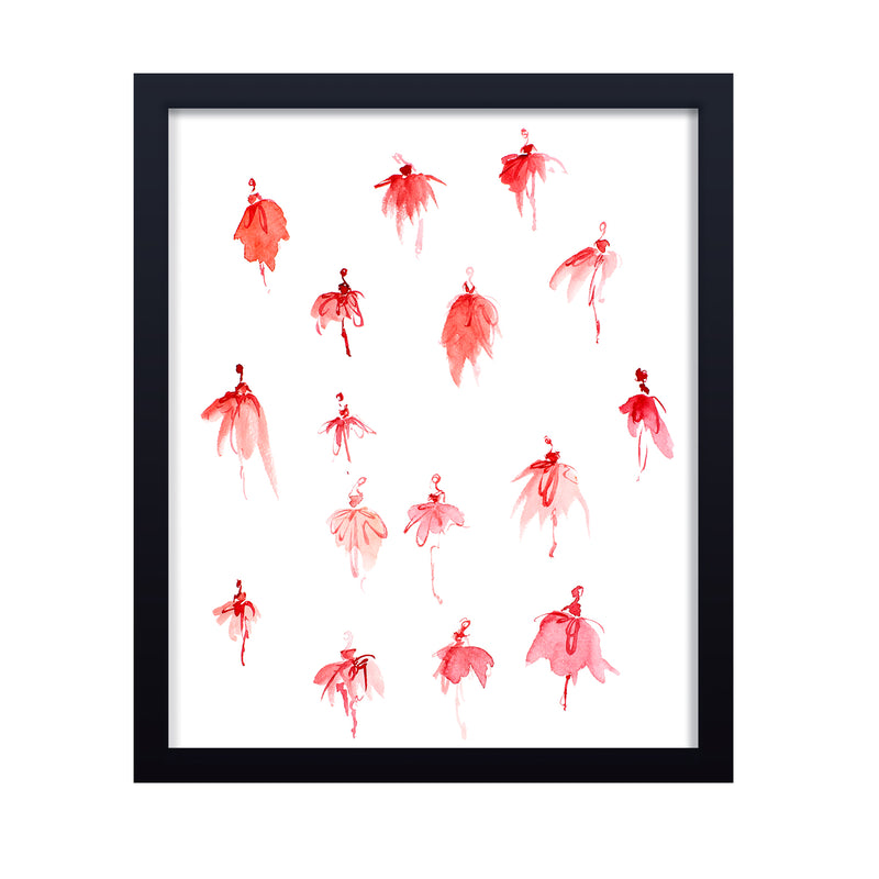 'Flight of The Ballerinas' Framed Print Wall Art