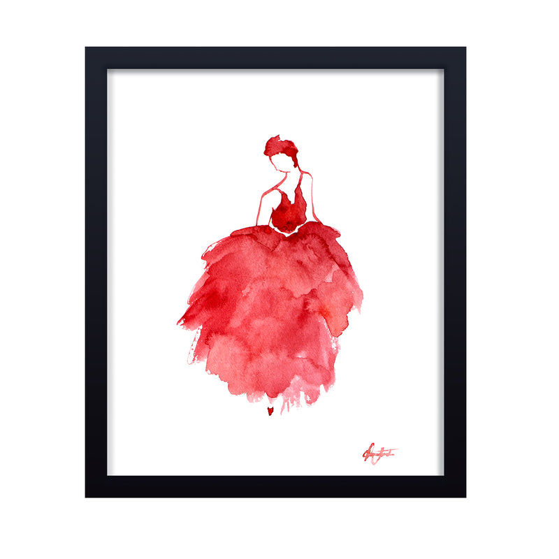 'Prima Ballerina' Framed Print Wall Art