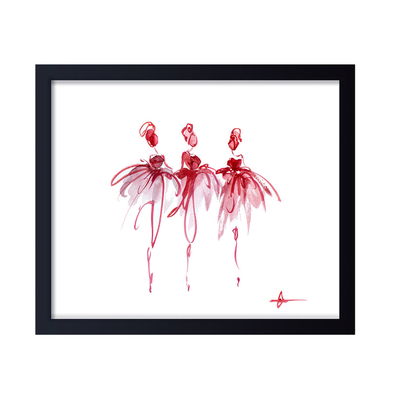 'After The Dance' Framed Print Wall Art